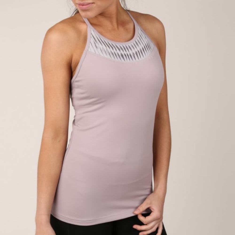 • soybu paschi support tank // silver lilac •
